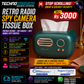 RETRO RADIO SPY CAMERA TISSUE BOX – SMART & DISCREET!