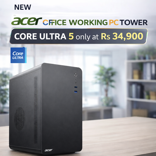ACER OFFICE WORKING PC TOWER – CORE ULTRA 5!