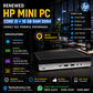 Renewed HP Mini PC |  Processor: Intel Core i5 – 8th Gen | Memory: 16 GB DDR4 RAM | Storage: 128GB NVMe +500 GB Hard Disk