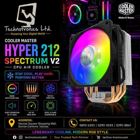Cooling System Cooler Master Hyper 212 Spectrum V2