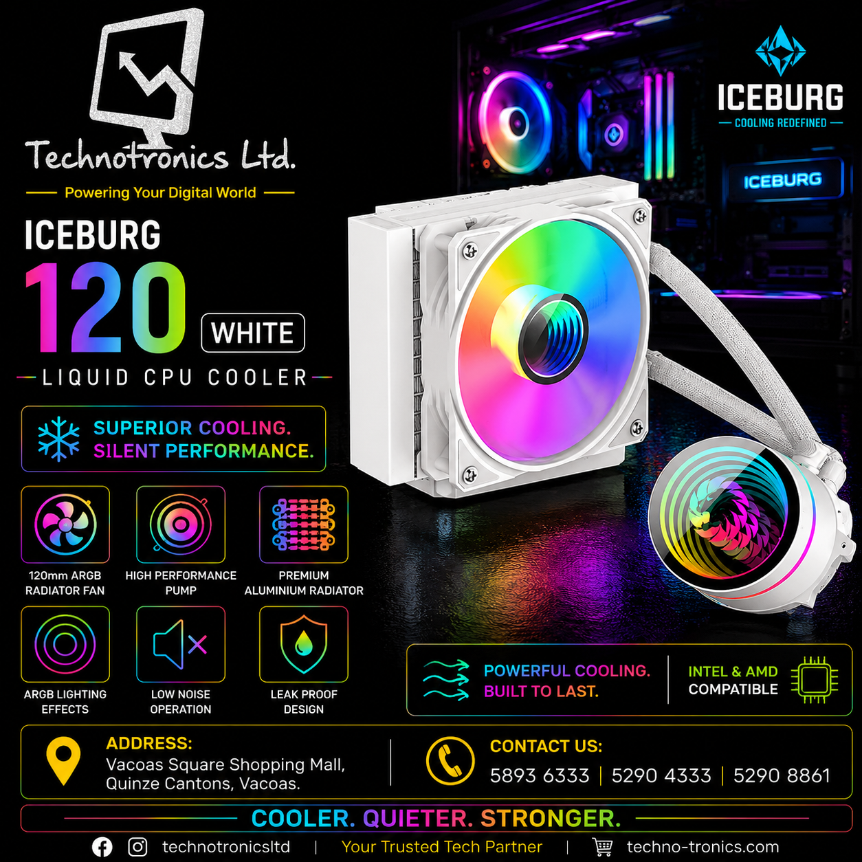 Iceburg 120 White