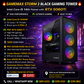 GAMEMAX STORM 2 BLACK GAMING TOWER -Intel Core i5 14th Paired with RTX 5060TI 🔥
