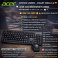 ACER 2025 NEW E-SPORTS WIRED KEYBOARD &MOUSE SET