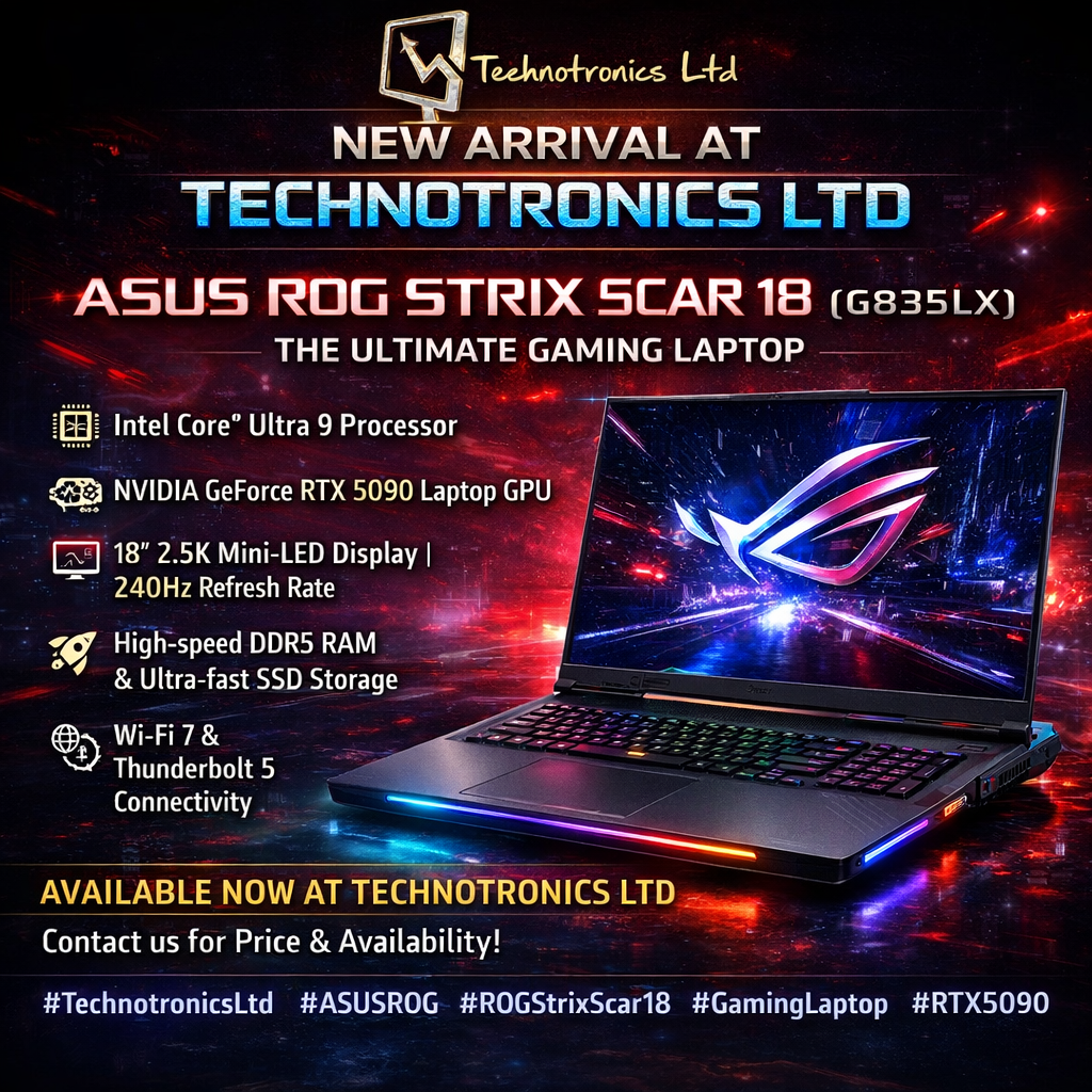 ASUS ROG Strix SCAR 18 (G835LX)