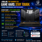 ASUS TUF Gaming FX607VJ-I58512G5W | Processor: Intel®️ Core™️ 5 210H | Memory:  32 GB DDR4 | Storage: 512GB M.2 2280 NVMe™️ PCIe | Graphics: NVIDIA®️ GeForce RTX™️ 3050 (6GB GDDR6)
