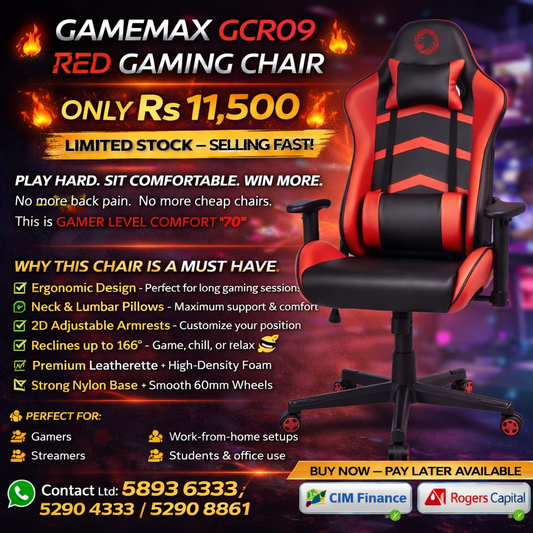 Gamemax GCR09 Red Gaming Chair