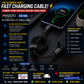 Yesido CA166 PD 240W USB-C / Type-C to USB-C / Type-C Super Fast Charging Data Cable