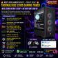 Thermaltake S380 Tower | CPU: Intel Core Ultra 5 225F | RAM: 16GB DDR5 | Storage: 1TB NVMe SSD | GPU: ASRock RX 9070 GRE Steel Legend Dark 12GB OC
