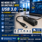 High Speed USB 3.0 To RJ45 Network Card USB To RJ45 Ethernet Lan Adapter!
