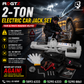 2-Ton Electric Car Jack Set -Vehicle