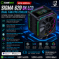 Gamemax LCD DUAL FAN CPU COOLER SIGMA 620 BK