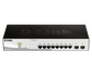 D-Link DGS-1210-10/E 8 Port 10/100/1000Base-T ports + 2 SFP ports Web Smart Switch