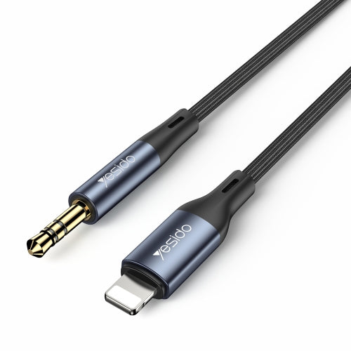 Yesido YAU35 8 Pin to 3.5mm AUX Audio Adapter Cable