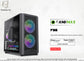 GAMEMAX F36 GAMING TOWER | Processor: AMD Ryzen 5 5500 | Storage: 500GB NVMe SSD | RAM: 16GB DDR4 | Graphics Card: Nvidia RTX 2060 Super 8GB