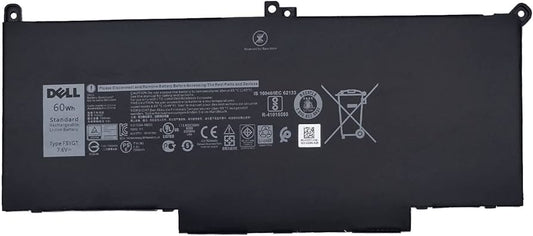 F3YGT- Battery Replacement for Dell Latitude 7480 7280 7490 E7480 E7280 E7490 7380 7390 7290 E7390 E7290 E7380 12 13 14 7000, DM3WC F3YGT-1 KG7VF 2X39G V4940 451-BBYE 453-BBCF 0DM3WC 0F3YGT