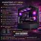 PHANTEKS XT VIEW Tower | CPU: Intel Core i5-14400F | RAM: 16GB DDR5 | Storage: 500GB NVMe SSD | Graphics Card: RTX 5060 Ti