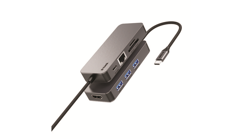 D-Link DUB-C108 8-in-1 USB Adapter Converter