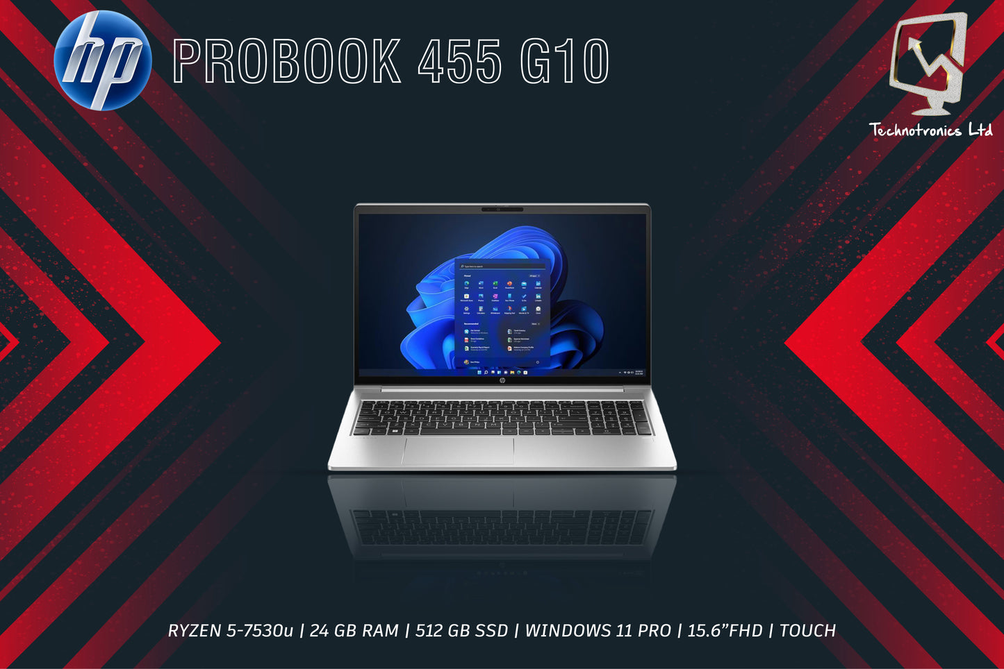 HP ProBook 455 15.6 inch G10