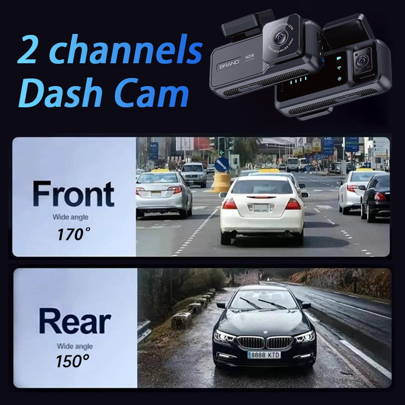 Ubox 4K 4G SIM Smart Dash Cam + GPS Tracker System- Vehicle