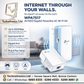 TP-Link WPA7517 AV1000 Gigabit Powerline AC Wi-Fi Wireless Range Extender Kit