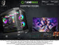 GameMax Hype Black Set | CPU: AMD Ryzen 7 8700F | RAM: 32GB Lexar DDR5 @ 6000MHz | Storage: 1TB NVMe SSD | Graphics: Asrock RX 7700XT 12GB