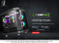 HYPE BK Tower | CPU: AMD Ryzen 7 8700F | RAM: 32GB Lexar DDR5 @ 6000MHz | Storage: 1TB NVMe SSD | Graphics: Asrock RX 7700XT 12GB