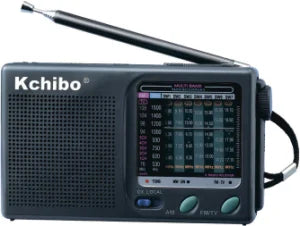 Kchibo Analong Kk-9 radio FM/MW/SW1-7 (TV2-5CH) 9 Band receiver radio
