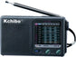 Kchibo Analong Kk-9 radio FM/MW/SW1-7 (TV2-5CH) 9 Band receiver radio