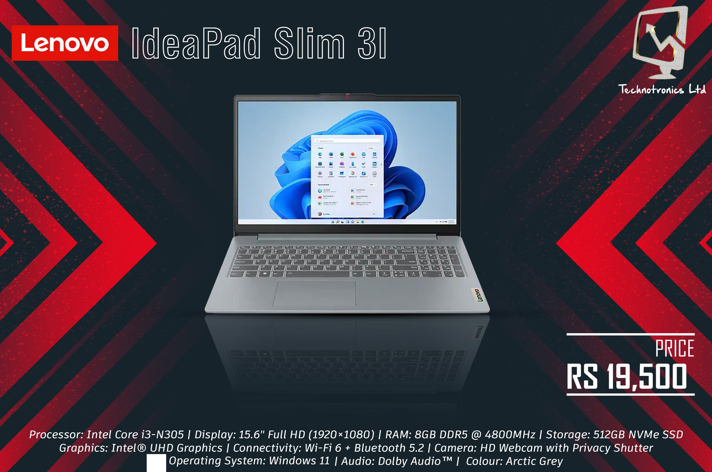 New Lenovo IdeaPad Slim 3I Core i3