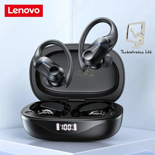 Lenovo LP75 Wireless Bluetooth Earphones with Mic HiFi Stereo Earbuds Sports Headphones 5.3
