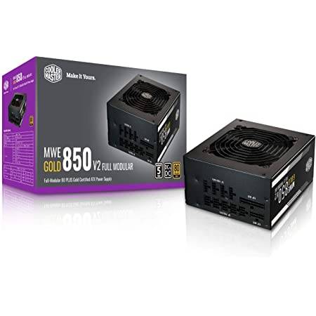 COOLER MASTER POWER SUPPLY MWE GOLD V2 FM 850W