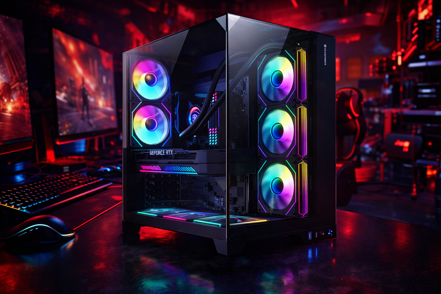 Gamemax Infinity Plus Tower Core i5 13th gen+16GB RAM DDR5 + Rtx 5060TI