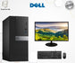 Dell Optiplex 3060 Set | Processor: Core i5 8th Gen | RAM: 8 GB | Storage:  128 GB Nvme+ 500 GB Hard Disk