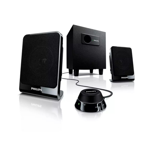 Philips 2.1 Speaker with Remote-Computer Speakers