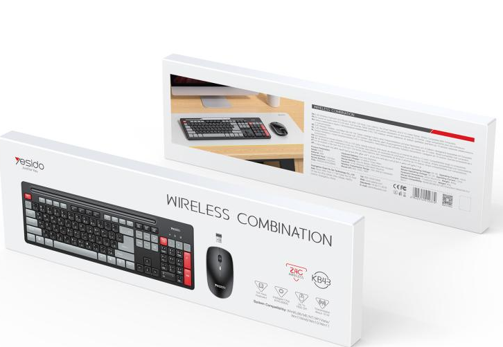 Yesido KB43 Wireless Keyboard &amp; Mouse Combo