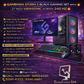 GAMEMAX STORM 2 BLACK COMPLETE GAMING SET