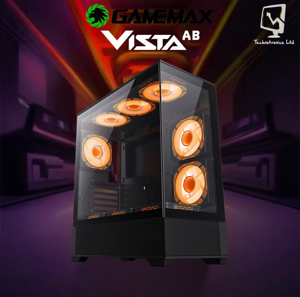 Vista AB Tower | Core i5 13400F | 16GB DDR5 PNY RGB RAM | 500GB NVME | RTX 3050 Graphics