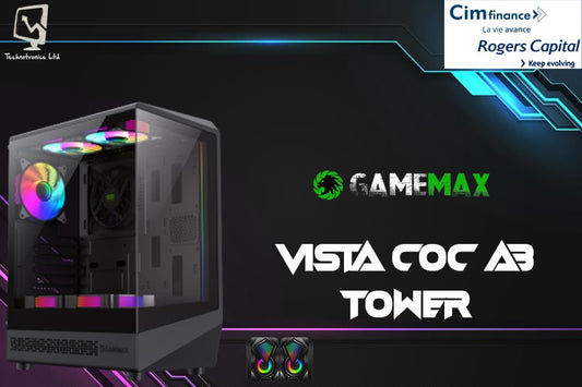 VISTA COC Tower | Intel Core i5 14400F (10 Cores, 16 Threads) | 16GB Kingston DDR5| 500 Gb  NVMe SSD | RTX 5060 8 GB