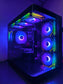Cooler Master Elite 600 Gaming Tower | Processor: AMD Ryzen 7 8700F | RAM: 16GB DDR5 | Storage: 500GB NVMe SSD | Graphics Card: PNY RTX 5060 Ti