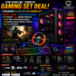 COUGAR BLACK EDITION GAMING SET