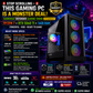 GAMEMAX DEFENDER GAMING TOWER Ryzen 7 + RTX 5060 TI + 16 GB RAM