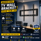 Universal TV Wall Mount for 40” to 80” TVs