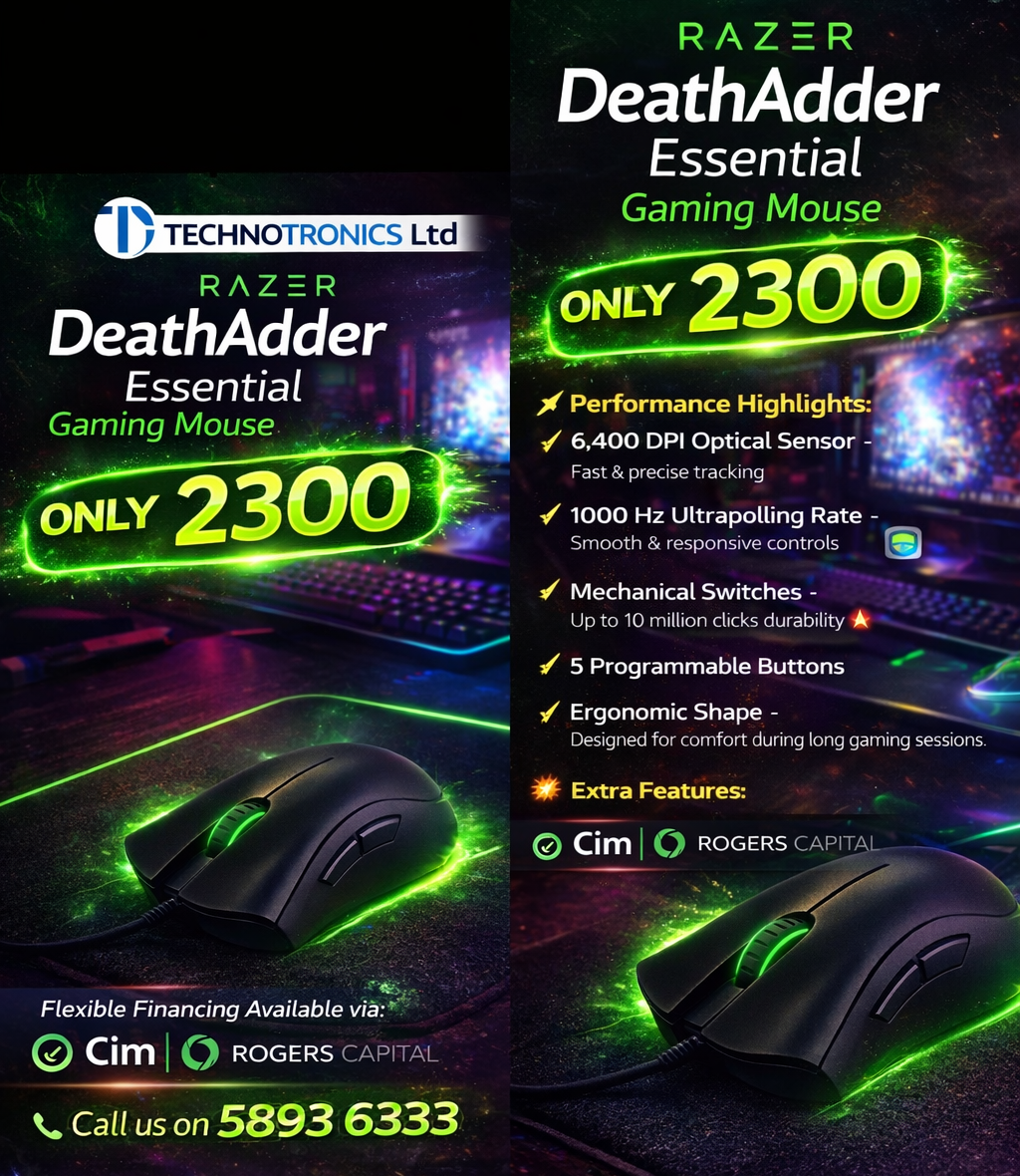 Razer DeathAdder Essential Gaming Mouse