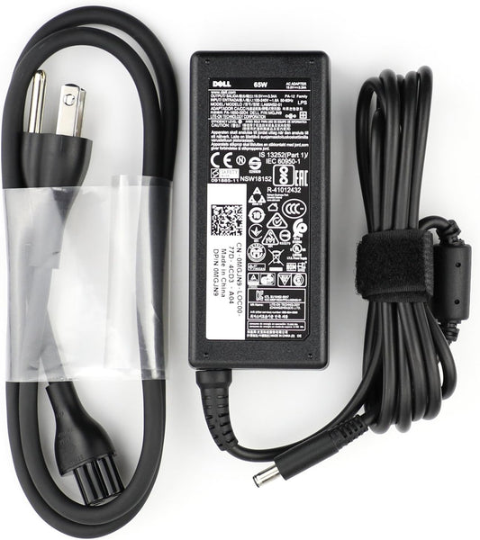 Dell AC Power Adapter 65 Watt Laptop Charger