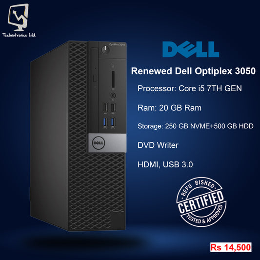 Renewed SFF Dell Optiplex 3050