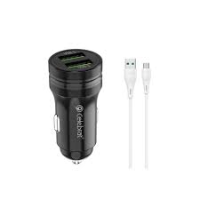 Car Charger And Cable CELEBRAT CC08 Micro- Vehicle