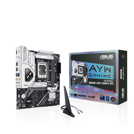 ASUS Mother Board B860M AYW GAMING WIFI Socket 1851