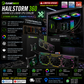 GAMEMAX HAILSTORM 360 Black  HIGH-PERFORMANCE CPU LIQUID COOLER