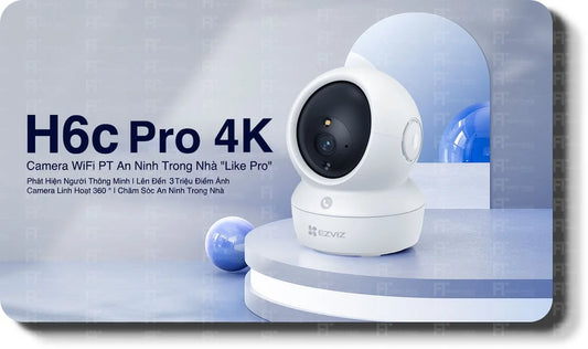 EZVIZ H6C Pro 4K (8MP) | Indoor Camera