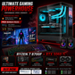 Complete Set ACER GAMING TOWER (BLACK / WHITE) | RYZEN 7 8700F | RAM: 16GB DDR5 | 500GB NVMe Gen 4 | RTX 5060 Ti